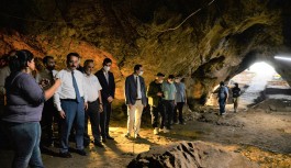 ''Gedikkaya mağarası''nda kazı çalışmaları